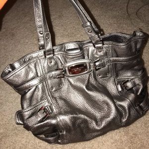 Silver Michael Kors Purse